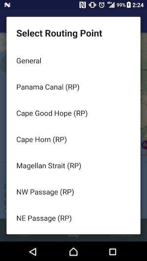 Port And Distance Database