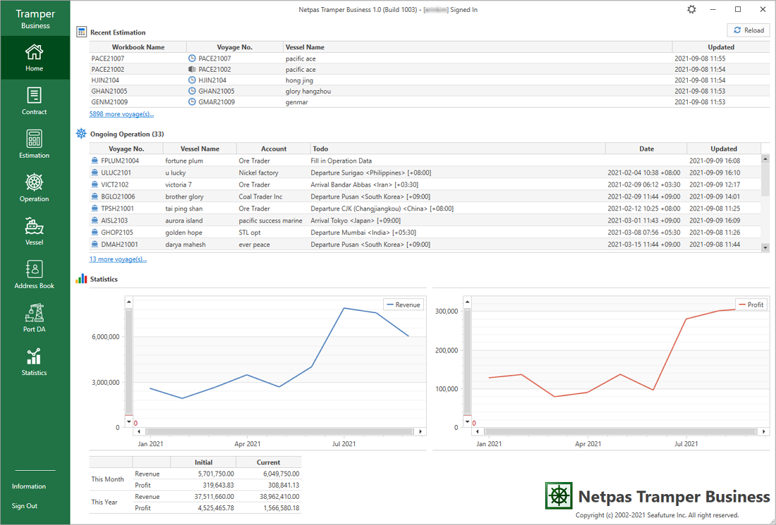 Netpas Tramper Print Screenshot